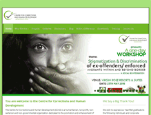 Tablet Screenshot of cchdnigeria.org